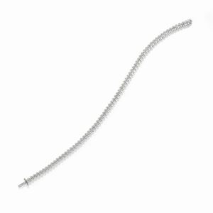 Bracciale tennis in oro bianco 18K e diamanti taglio brillante ct 2,00