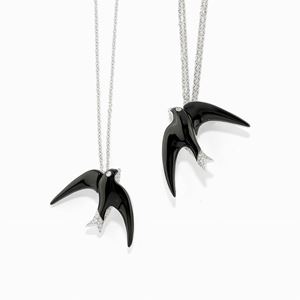 Due collane in oro bianco 18K