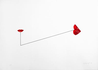 Bocche - Litografia a colori, 1978, es. 72/80