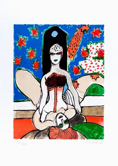Litografia a colori, 1975