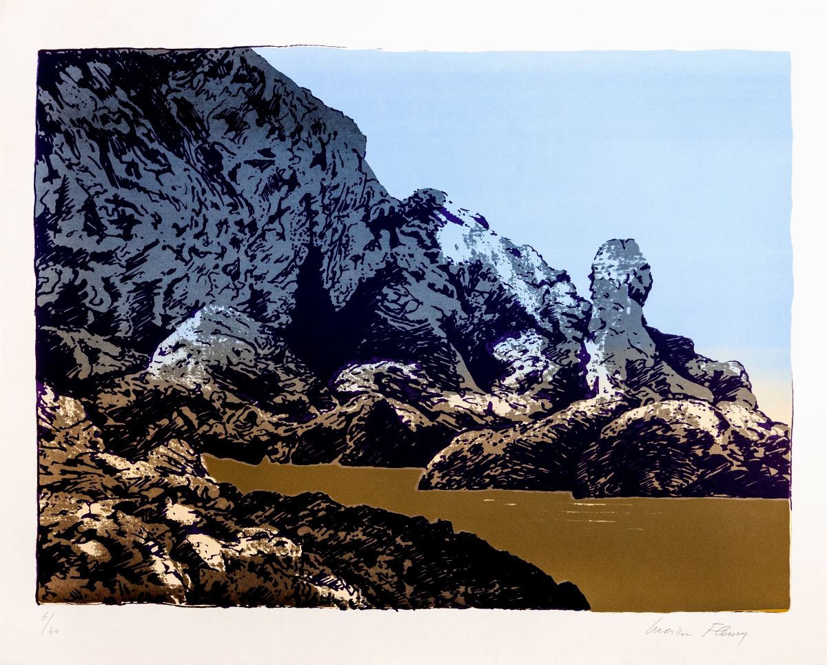 Lucien Fleury - Tre fogli, litografie a colori, ess. 1/25, E.A. 5/20, 6/60