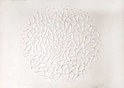 Composizione, acquatinta su rilievo calcografico, es. VIII/XXVIII