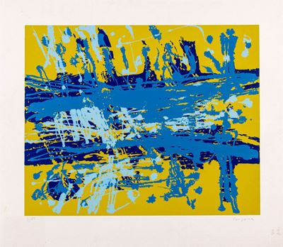 Pergamena I - Serigrafia a colori, es. 3/80