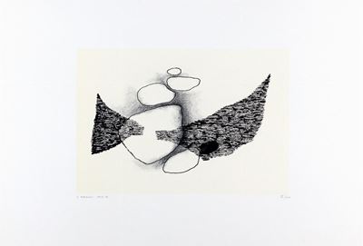 Composizione, litografia a colori
