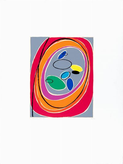 Composizione, litografia a colori, es. 55/100