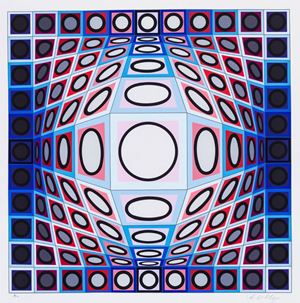 Vasarely Victor - Optical