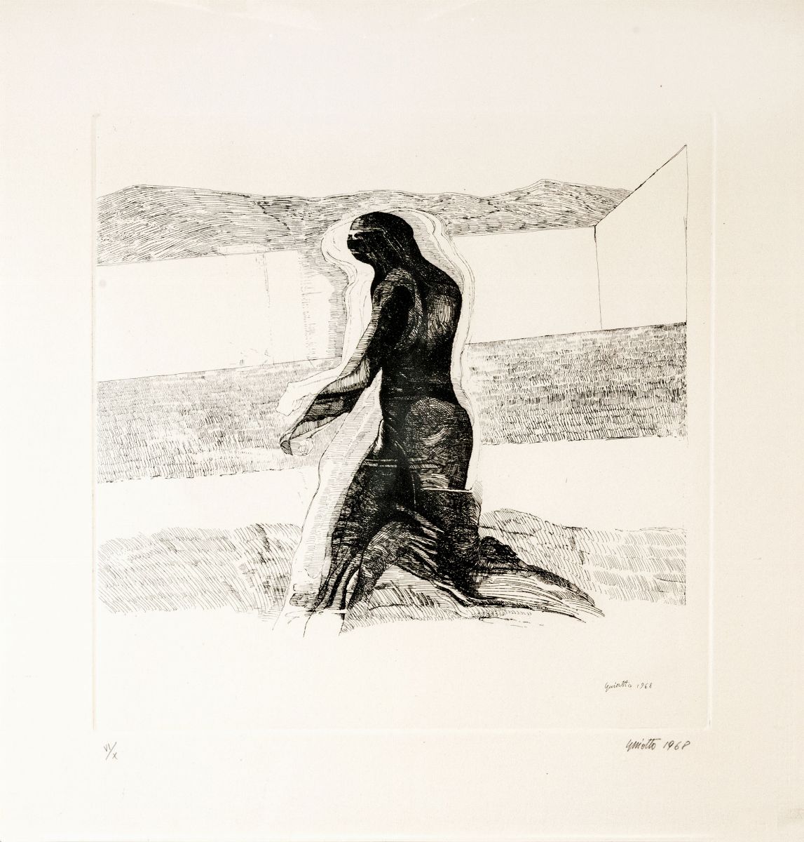 Aa.vv. - Quattro fogli - Gianfranco Ferroni, Atelier, 1969
