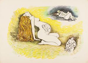 Guttuso Renato - Twins