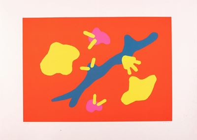 Composizione, serigrafia a colori, es. 41/100