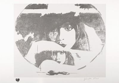 Liberty - serigrafia argento, es. Z/Z