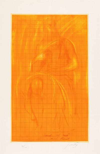 Studio del Mosè, acquatinta, es. 92/150