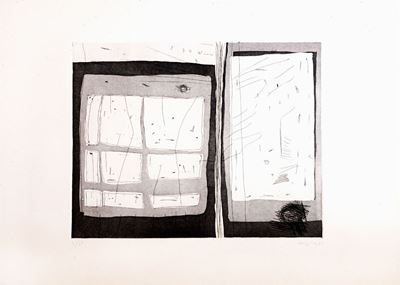 Composizione, acquaforte acquatinta, 1964
