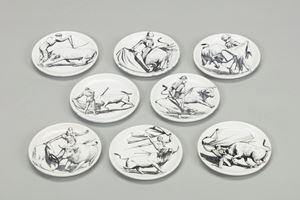Fornasetti Piero - Tori e Toreri