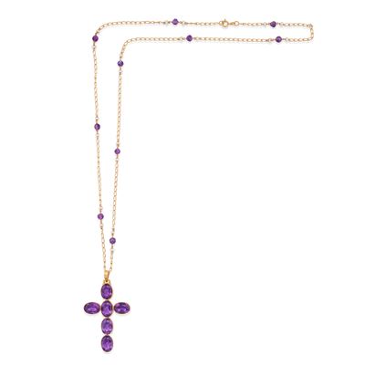 Collana con Ametiste