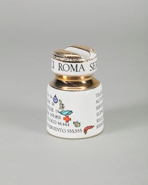 Fornasetti Piero - Fermacarte isolatore