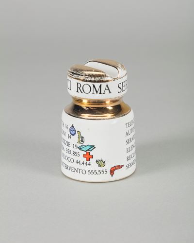 Fermacarte Isolatore
