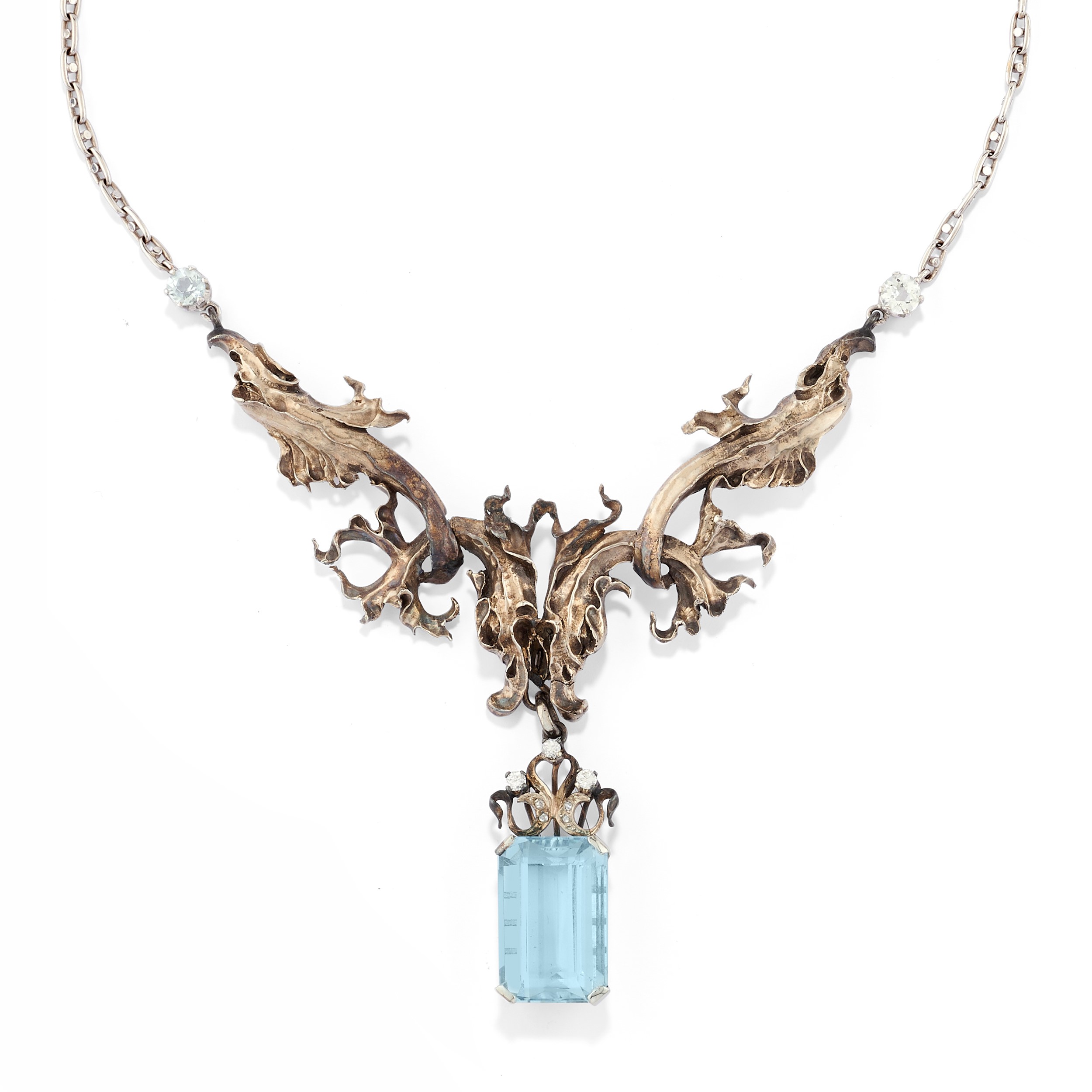 Parure con Acquamarina