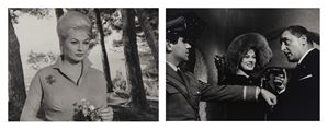 Anita Ekberg and Mario Scaccia in "A Porte Chiuse" ; Kim Novak