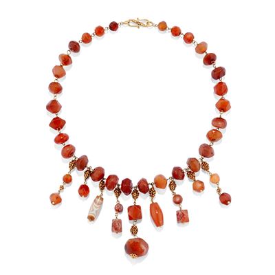 Collana con Corniola