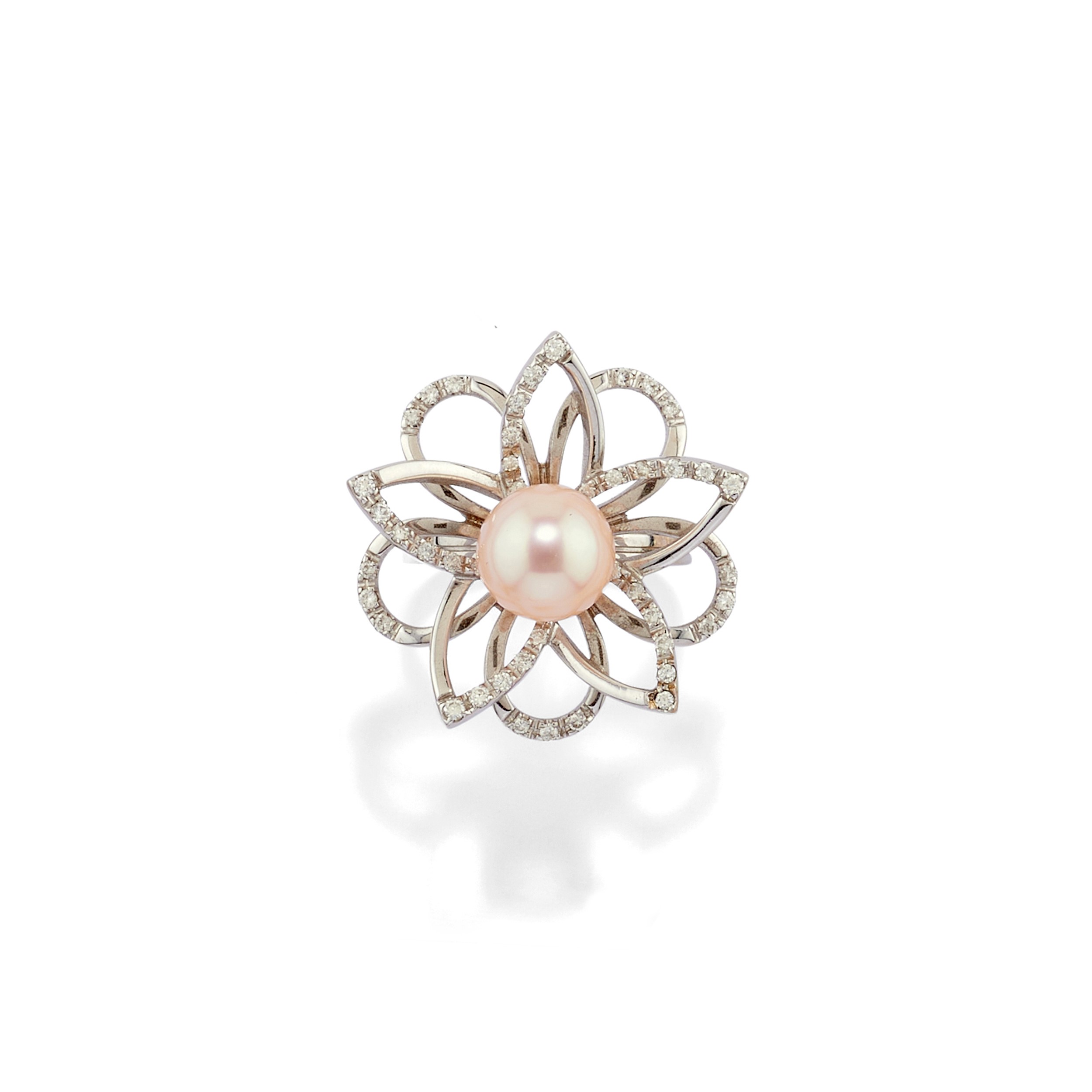 Collana e Anello con Perle Coltivate