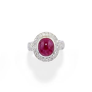  - Anello con rubino