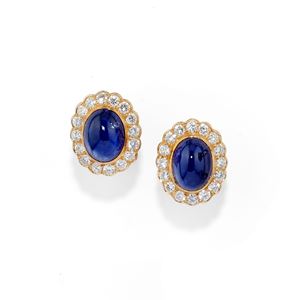 Orecchini con zaffiri
