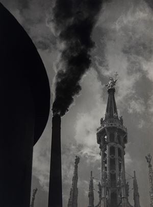 Senza titolo (Duomo di Milano, fotomontaggio)