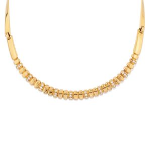  - Collana con diamanti