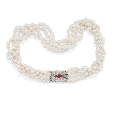 Collana con Perle Coltivate