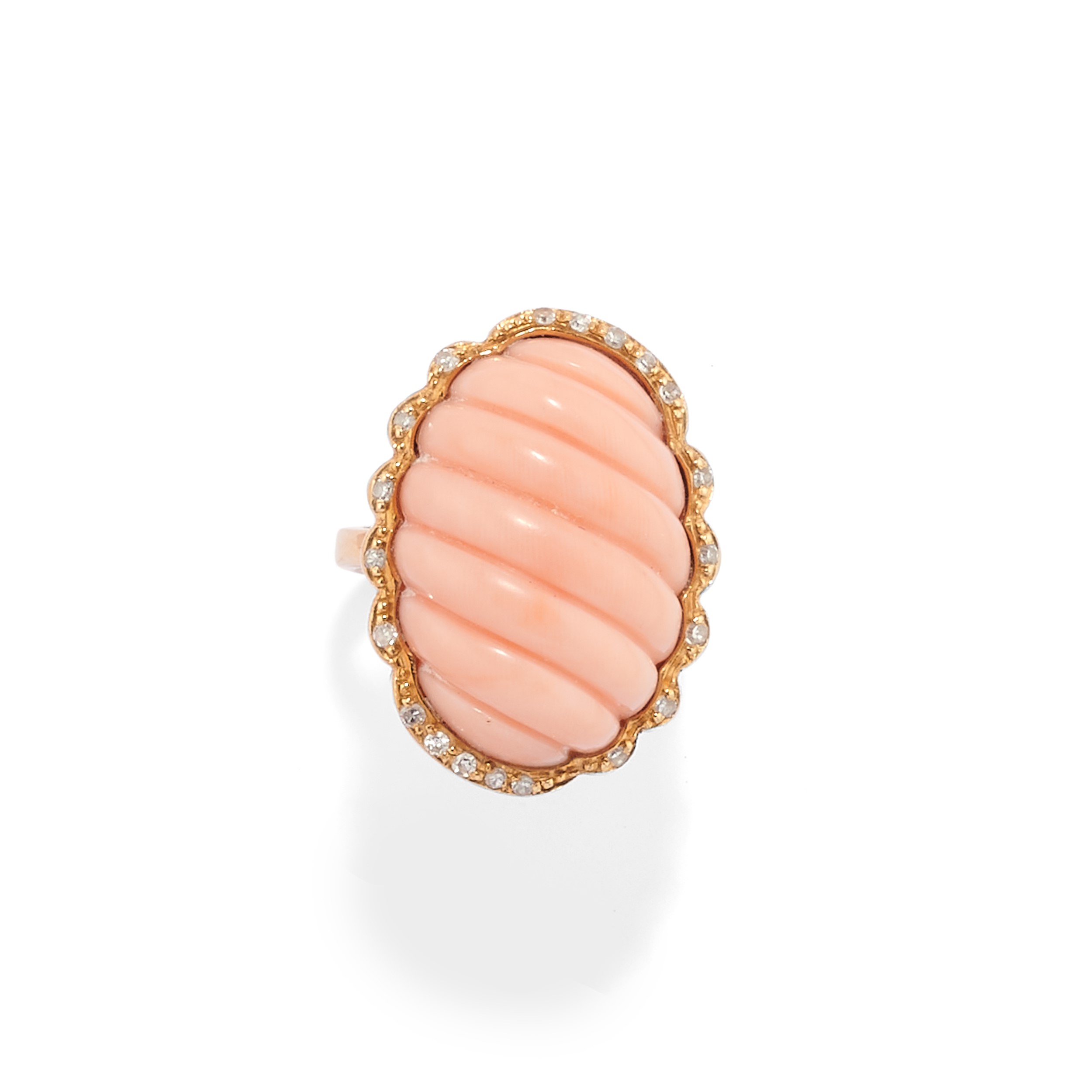 Parure con Corallo Rosa