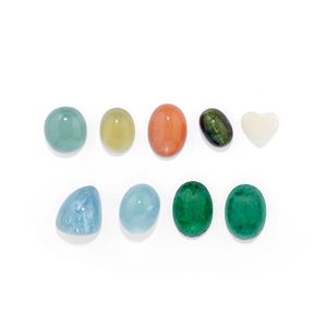 Lot of colored stones