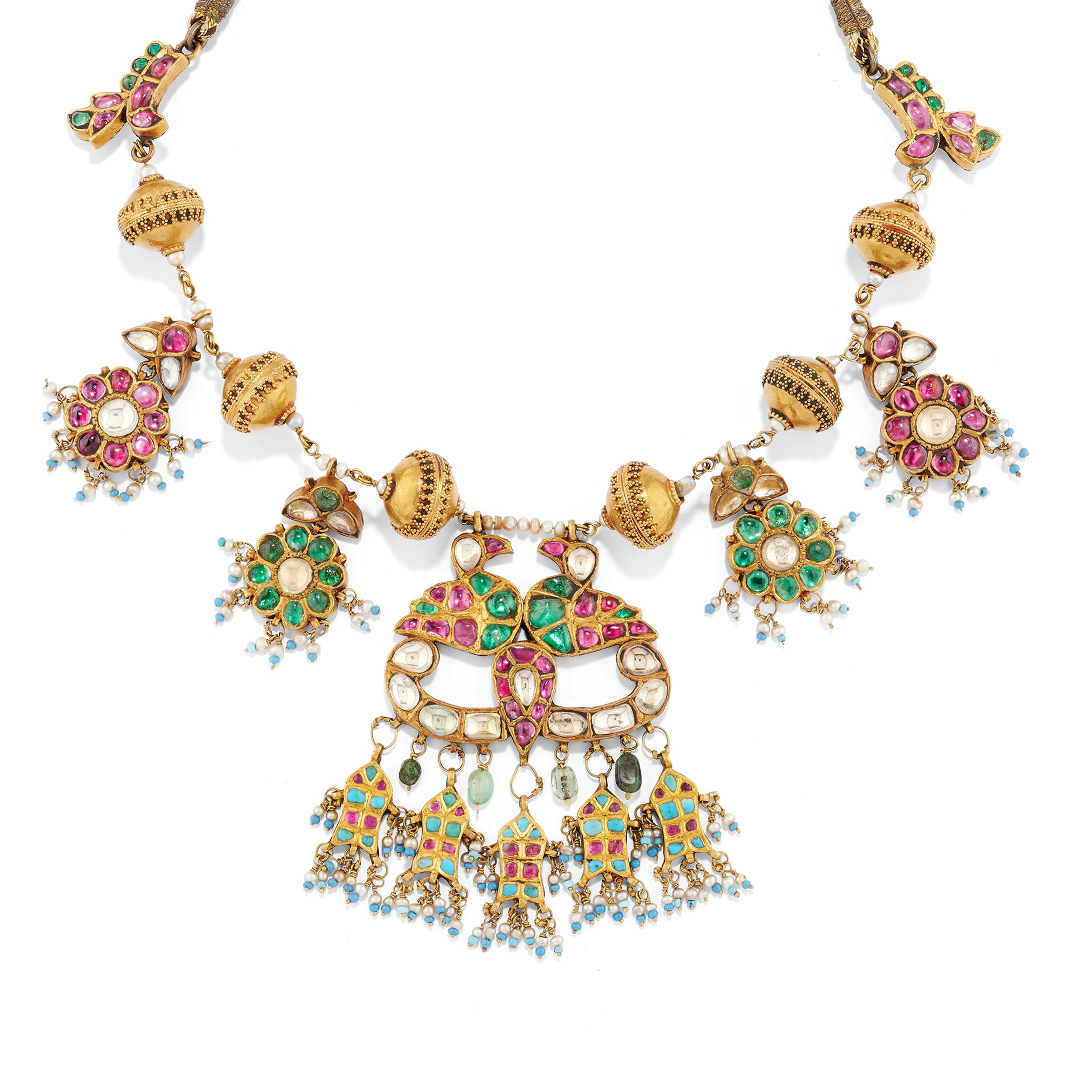 Collana e Orecchino da Naso India