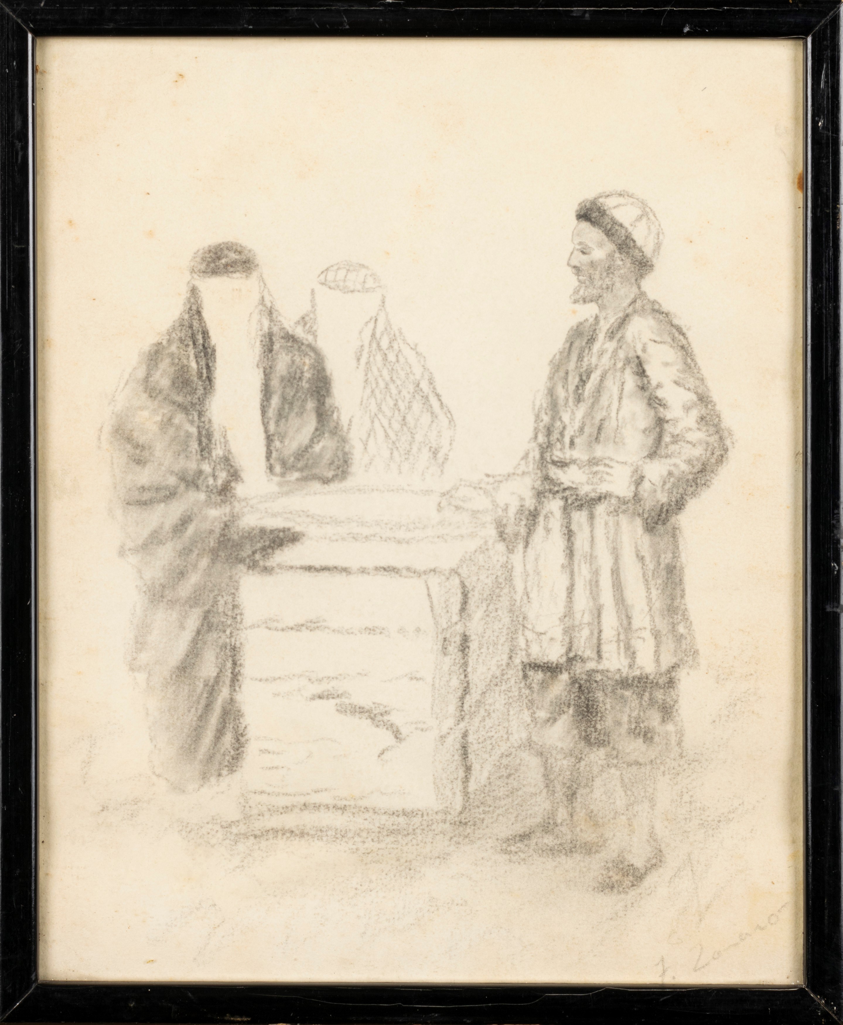 Scuola Italiana, Secolo XIX - Studio di Figure