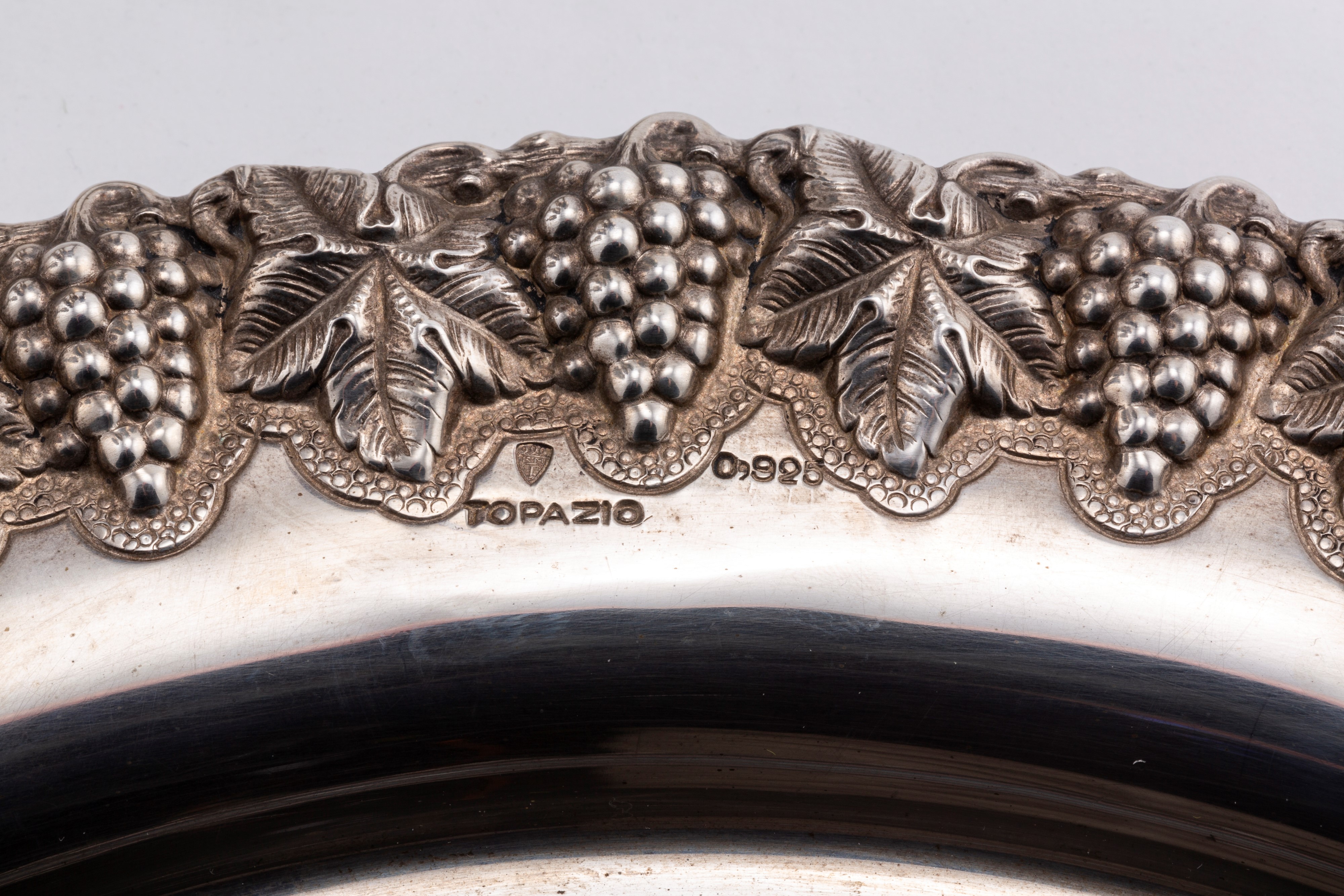 Sei calici con vassoio