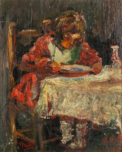 Fanciulla a Tavola