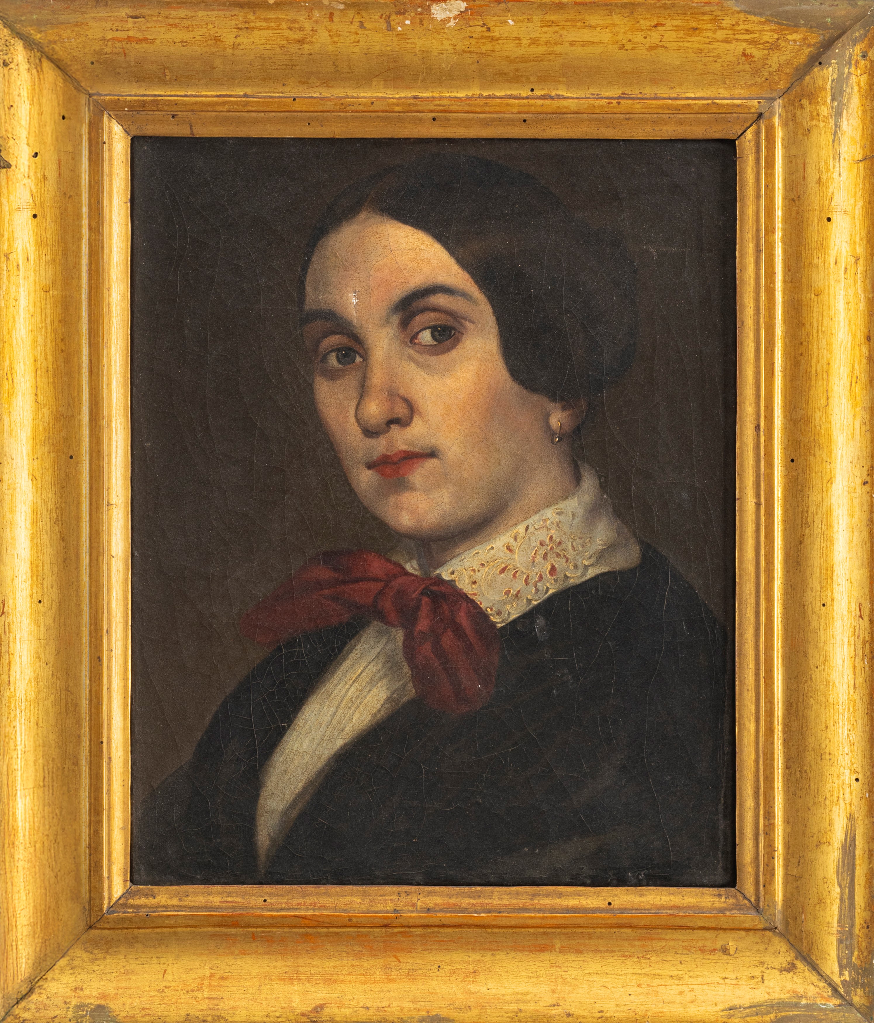 Scuola Lombarda, Secolo XIX - Ritratto Femminile