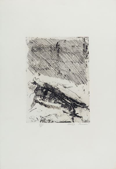Ciò che resta (acquaforte, 1964, es. 55/65)