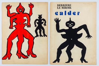 Derrière le miroir - Litografie a colori