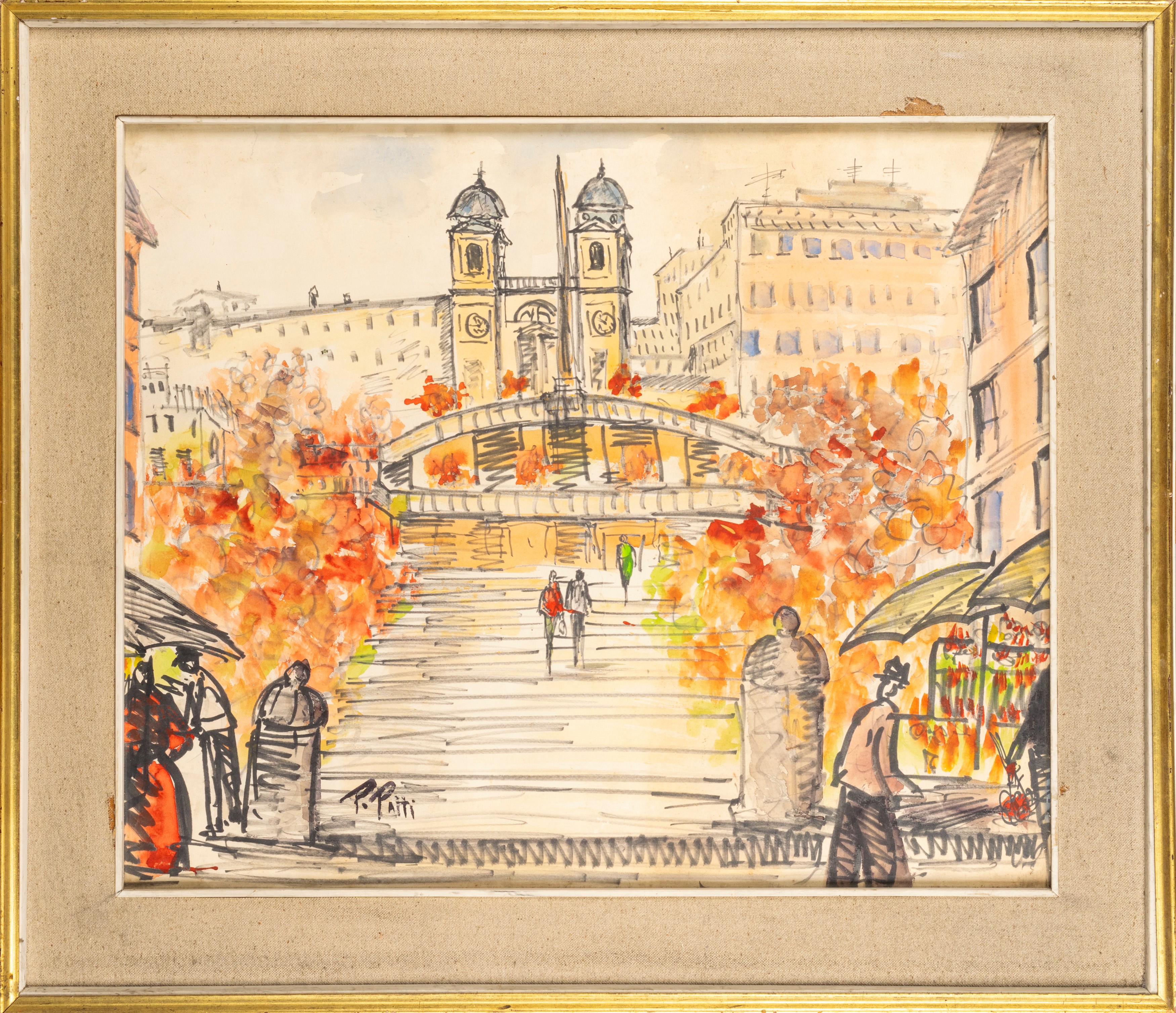 Piero Patti - Roma, Trinità dei Monti