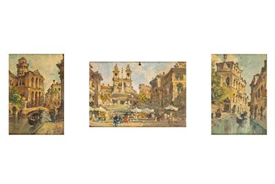 Vedute di Venezia e Roma