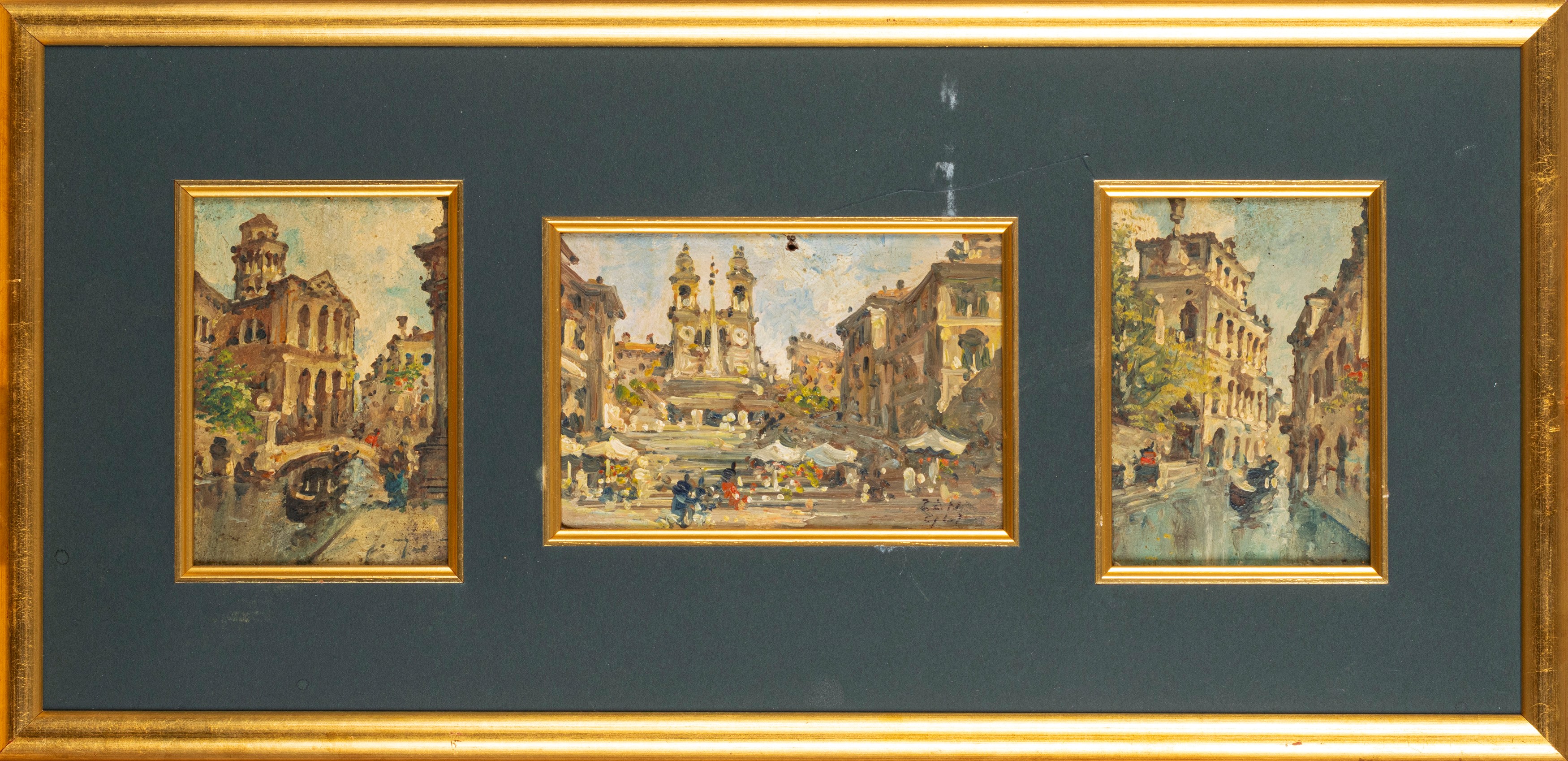 Fortunato Zangli - Vedute di Venezia e Roma