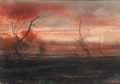 Paesaggio al Tramonto
