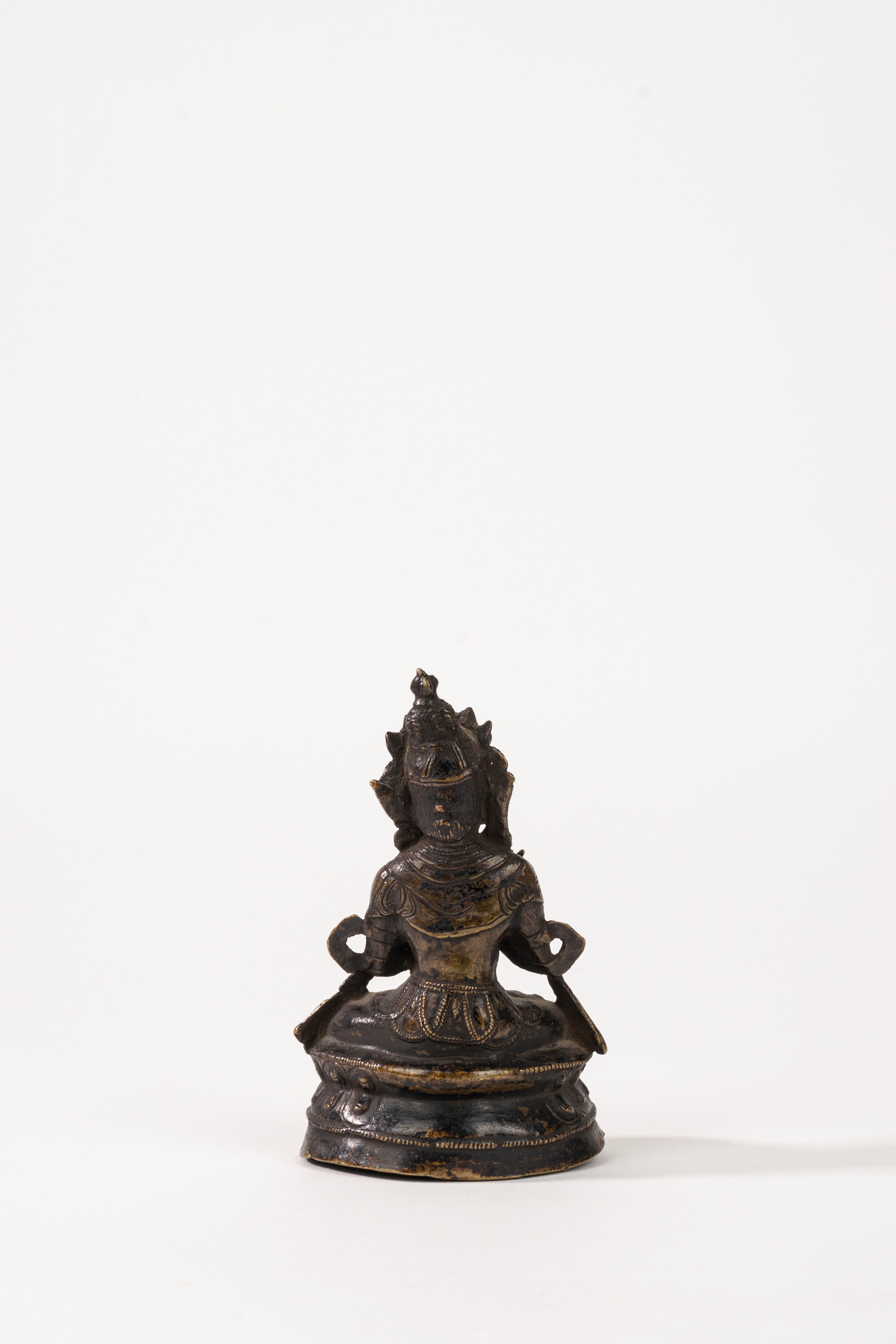 Buddha in Bronzo. Cina/tibet, Fine Secolo XIX