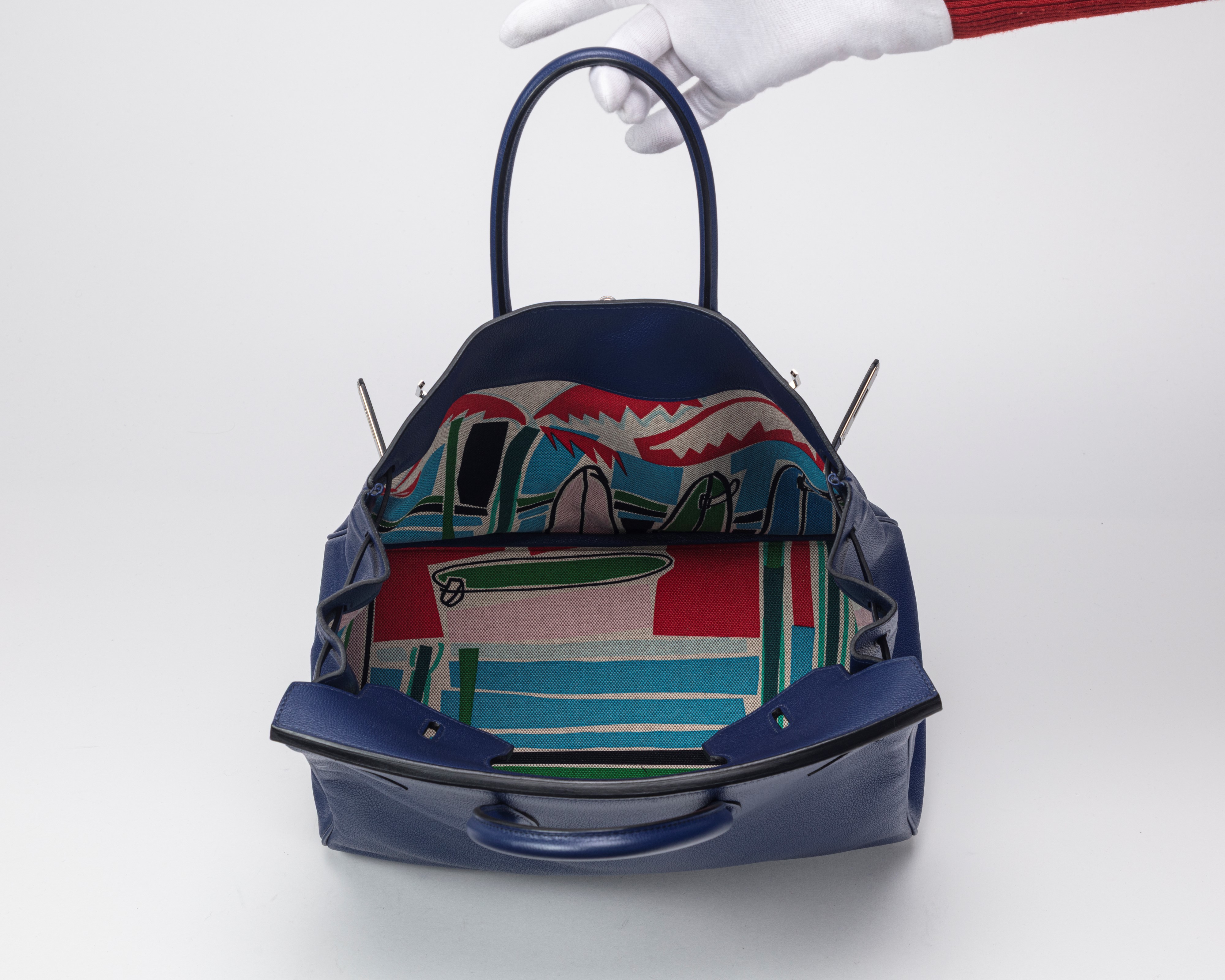 Hermès - Borsa Birkin Sea Surf And Fun 35
