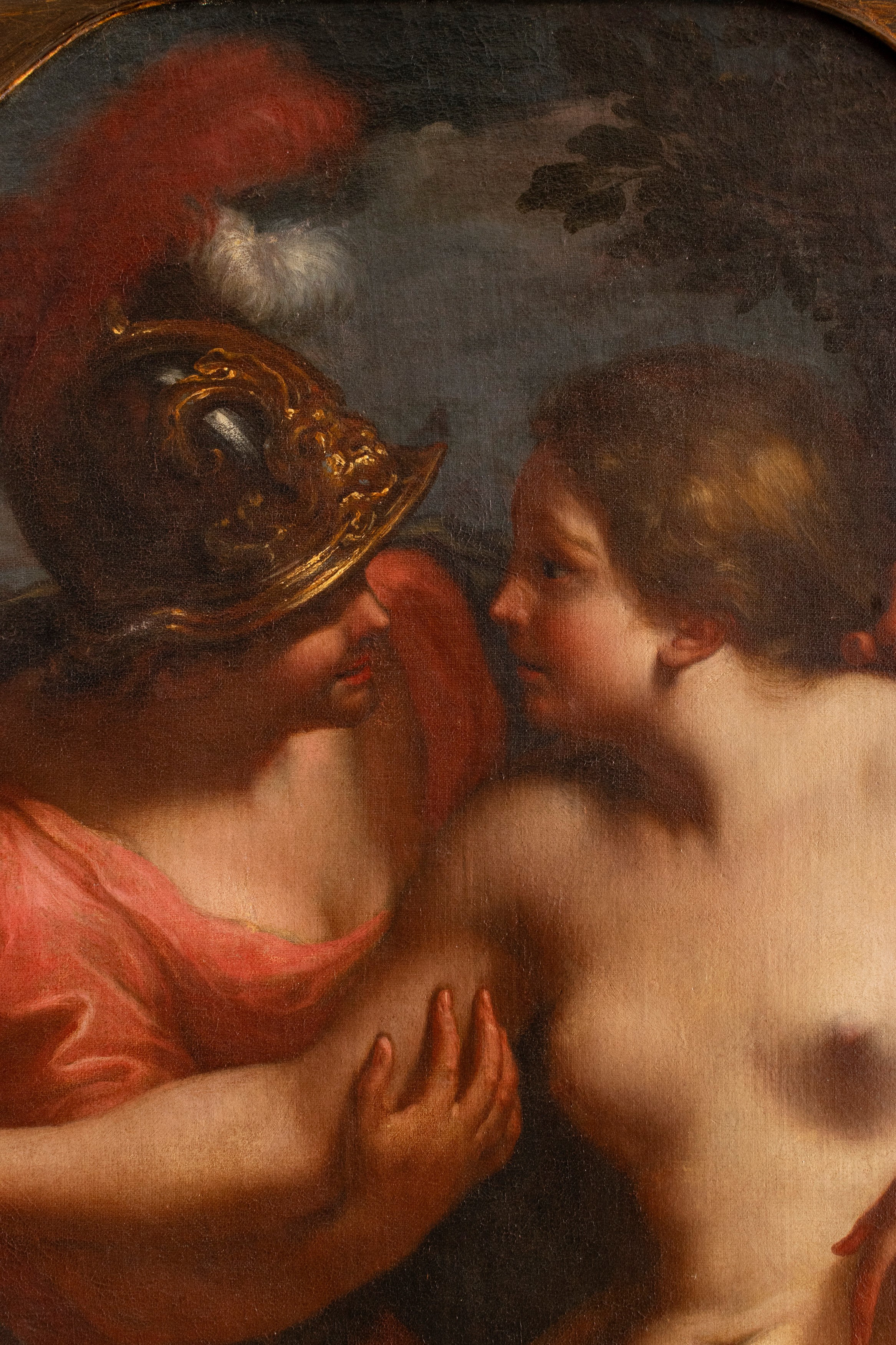 Due figure allegoriche (la Fortezza e la Verità?)