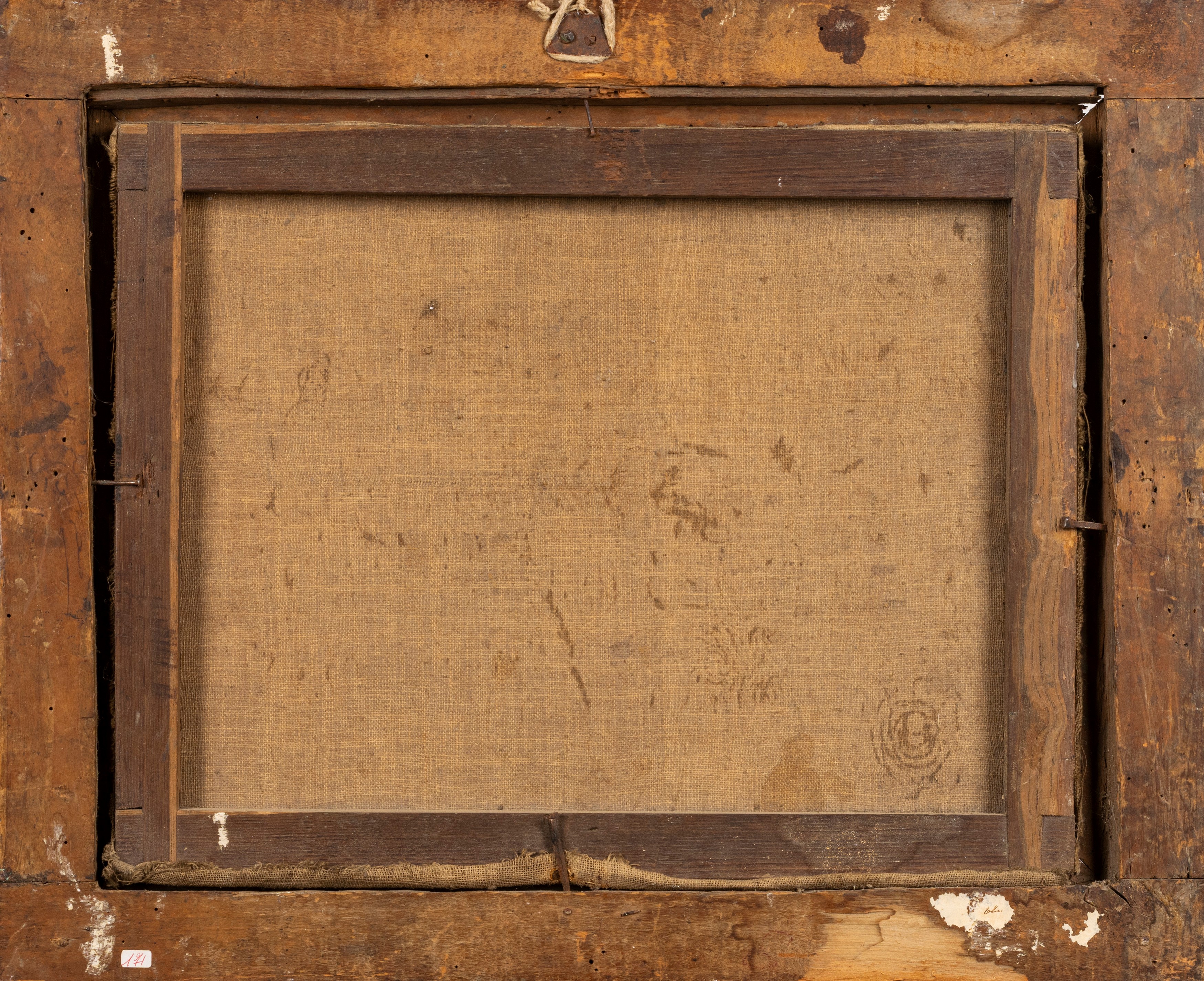 Veduta del Tempio di Ercole e della Fontana dei Tritoni a Roma