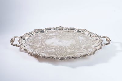 Grande Salver Polilobato Ovale in Sheffield