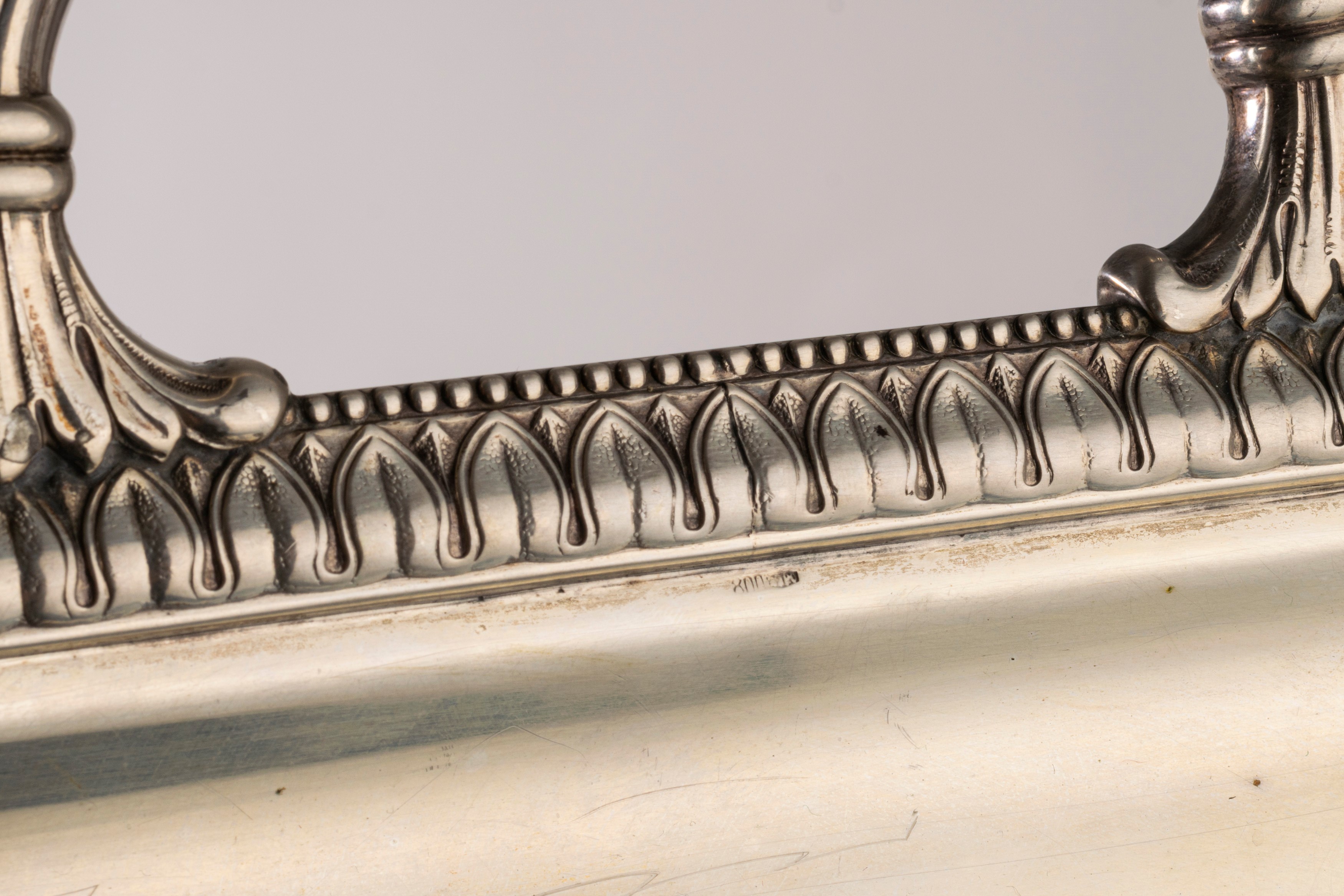 Due vassoi rettangolari