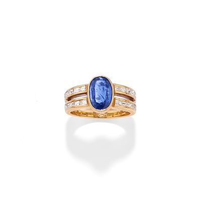 Anello con Zaffiro