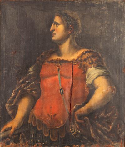 Ritratto di Profilo di Imperatore Romano